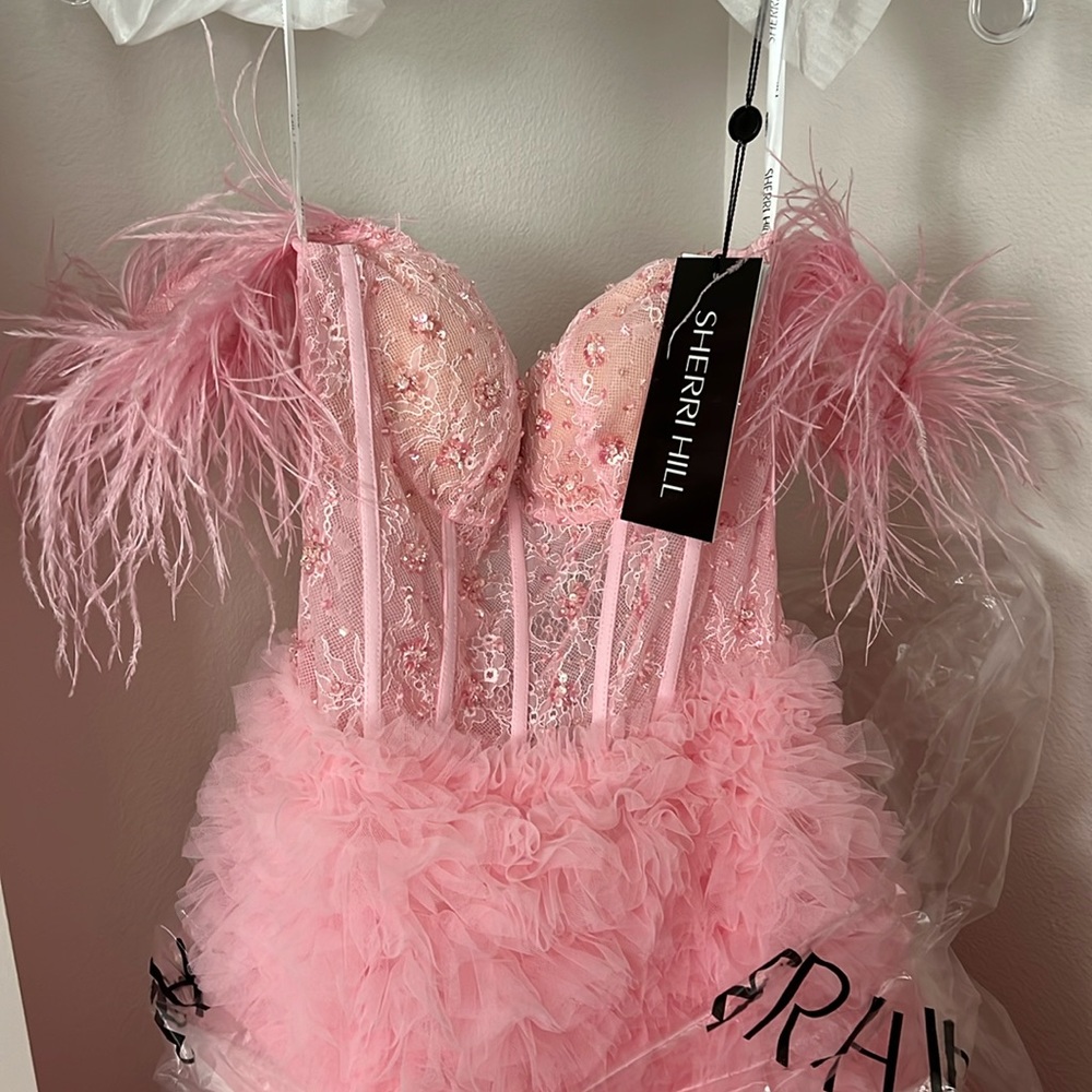 Sherri Hill 54906 Pink Dress
